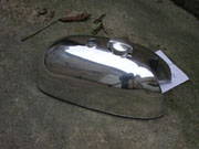 Rickman Motorcycle alloy fuel tank