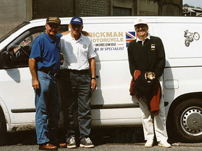 Adrian Moss and the Rickman brothers.