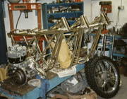 rickman motorcycle frames